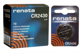 Batterij RENATA CR2430 Ontvangst