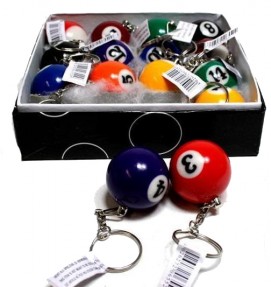 Porte-Clés BOULE DE BILLARD Accueil