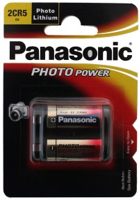 Pile PANASONIC 2CR5 Accueil